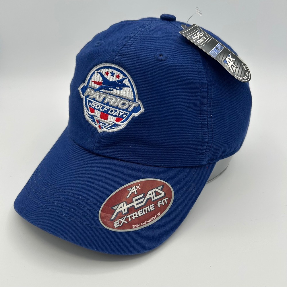 Blue Patriot Golf Day Ahead Hat Extreme Fit Unisex OSFM Sporty Athleisure